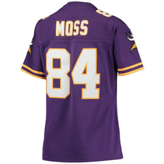 Randy Moss Minnesota Vikings Women's Legacy Replica Team Jersey Purple - Mitchell & Ness