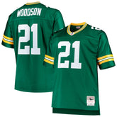 Charles Woodson Green Bay Packers Big & Tall 2010 Retired Player Replica Jersey Green - Mitchell & Ness