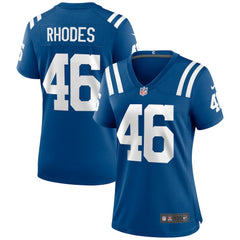 Luke Rhodes Indianapolis Colts Women's Game Jersey Royal - Nike