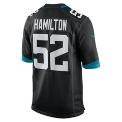 DaVon Hamilton Jacksonville Jaguars Game Jersey Black - Nike