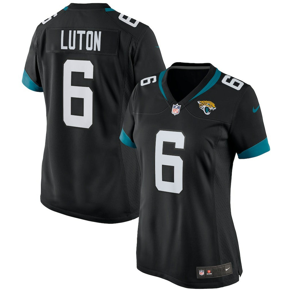 Jake Luton Jacksonville Jaguars Women's Game Jersey Black - Nike