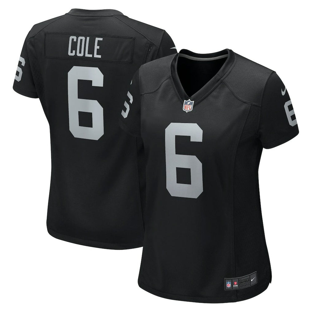 AJ Cole Las Vegas Raiders Women's Game Jersey Black - Nike