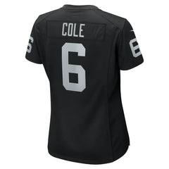AJ Cole Las Vegas Raiders Women's Game Jersey Black - Nike