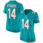 Ryan Fitzpatrick Miami Dolphins Women's Game Jersey Aqua - Nike