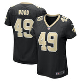 Zach Wood New Orleans Saints Women's Game Jersey Black - Nike