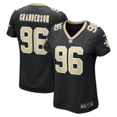Carl Granderson New Orleans Saints Women's Game Jersey Black - Nike