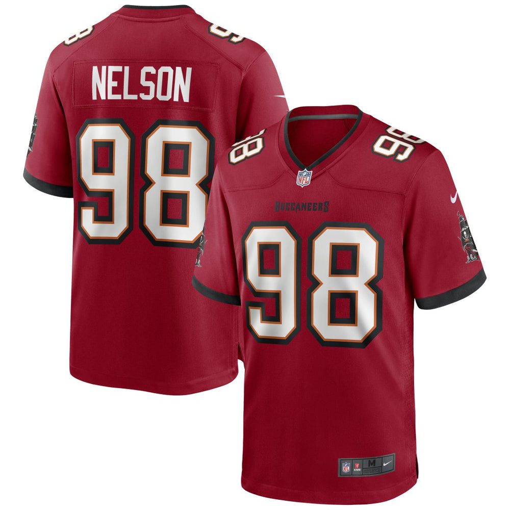 Anthony Nelson Tampa Bay Buccaneers Game Jersey Red - Nike