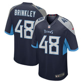 Beau Brinkley Tennessee Titans Game Jersey Navy - Nike