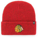 Chicago Blackhawks '47 Brain Freeze Cuffed Knit Hat Red