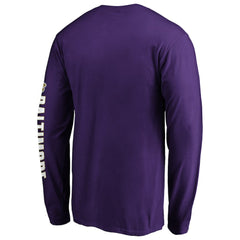 Baltimore Ravens Hometown Long Sleeve T-Shirt Purple - Fanatics