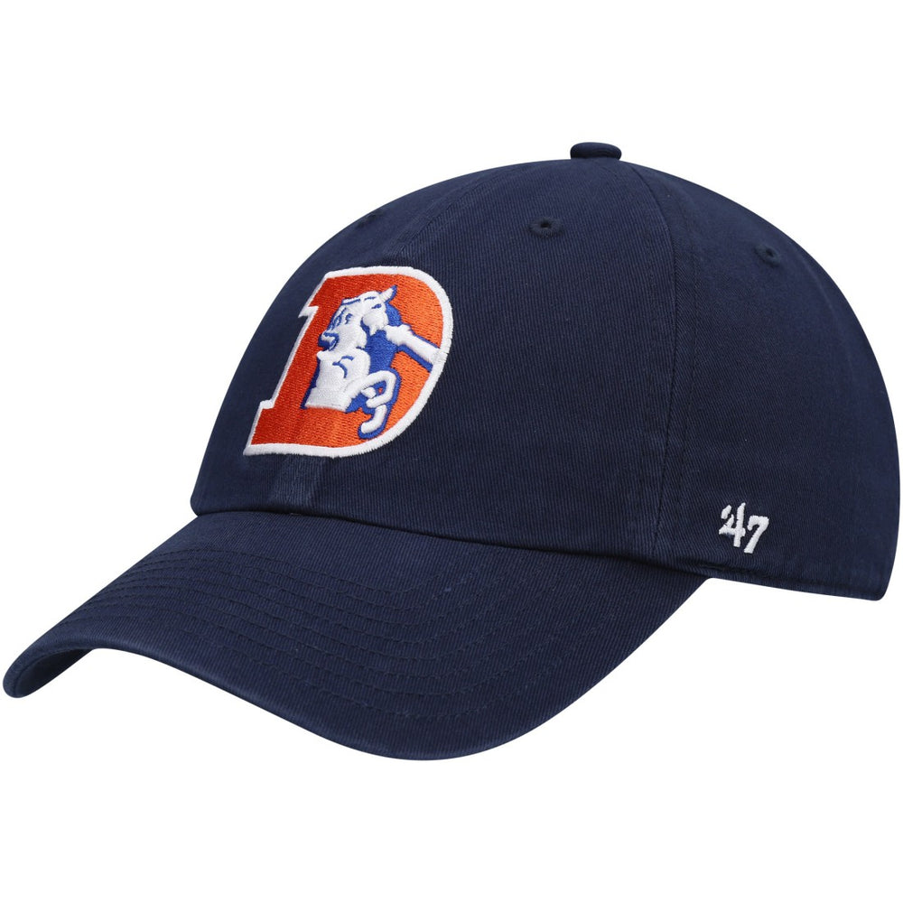 Denver Broncos '47 Clean Up Adjustable Hat Navy - 47 brand