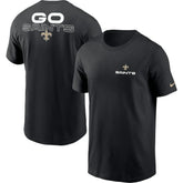New Orleans Saints Local Phrase T-Shirt Black - Nike