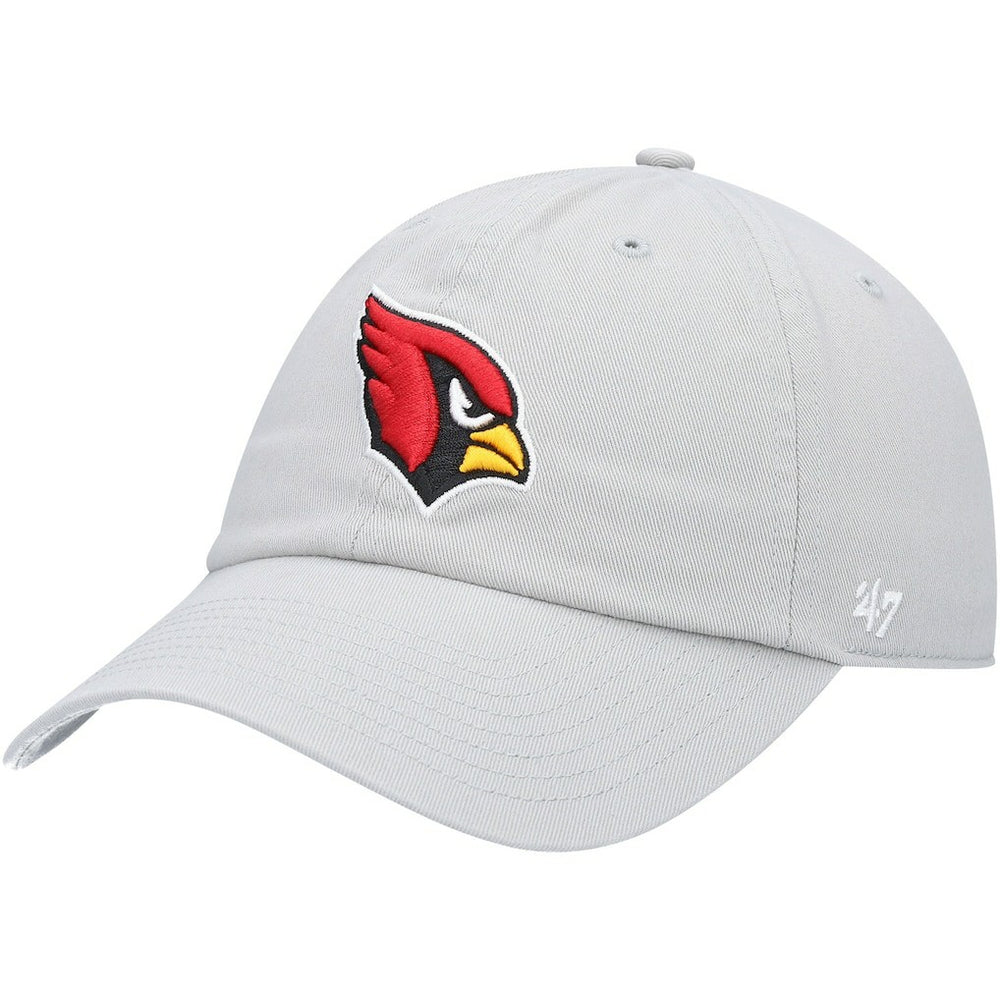 Arizona Cardinals '47 Clean Up Adjustable Hat Gray - 47 brand