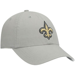 New Orleans Saints '47 Clean Up Adjustable Hat Gray - 47 brand