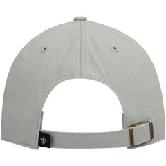 New Orleans Saints '47 Clean Up Adjustable Hat Gray - 47 brand