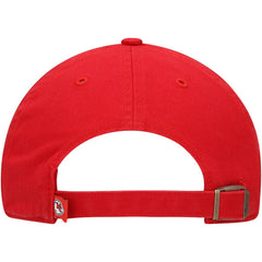 Kansas City Chiefs '47 Youth Logo Clean Up Adjustable Hat Red - 47 brand