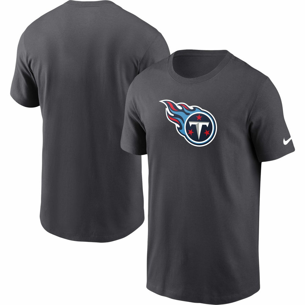 Tennessee Titans Primetime Logo Essential T-Shirt Charcoal - Nike