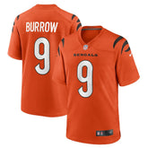 Joe Burrow Cincinnati Bengals Alternate Game Jersey Orange - Nike