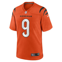 Joe Burrow Cincinnati Bengals Alternate Game Jersey Orange - Nike
