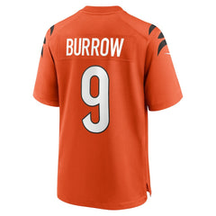 Joe Burrow Cincinnati Bengals Alternate Game Jersey Orange - Nike