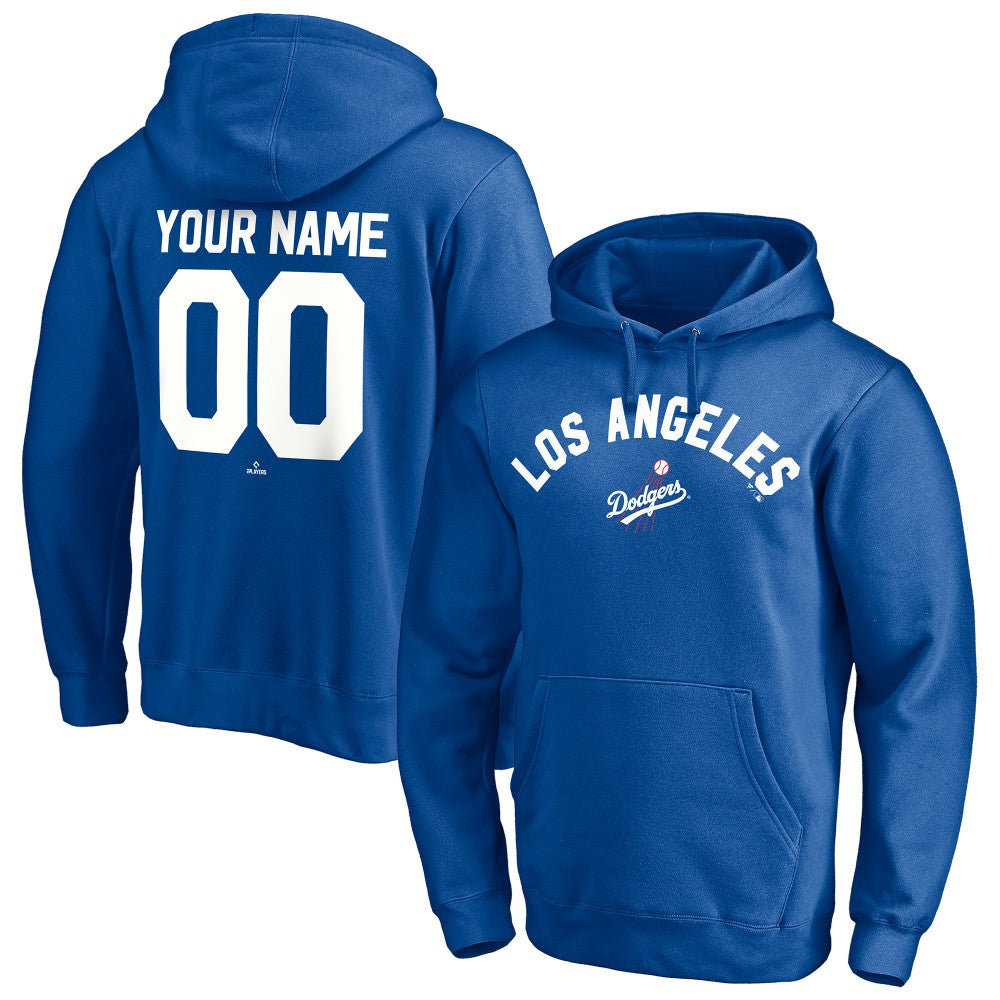 Los Angeles Dodgers Cooperstown Winning Streak Personalized Name & Number Pullover Hoodie Near Me