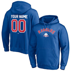 Texas Rangers Cooperstown Winning Streak Personalized Name & Number Pullover Hoodie On Sale