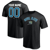 Tampa Bay Rays Cooperstown Winning Streak Personalized Name & Number T-Shirt Lifestyle