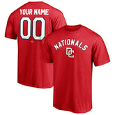 Washington Nationals Cooperstown Winning Streak Personalized Name & Number T-Shirt Sale