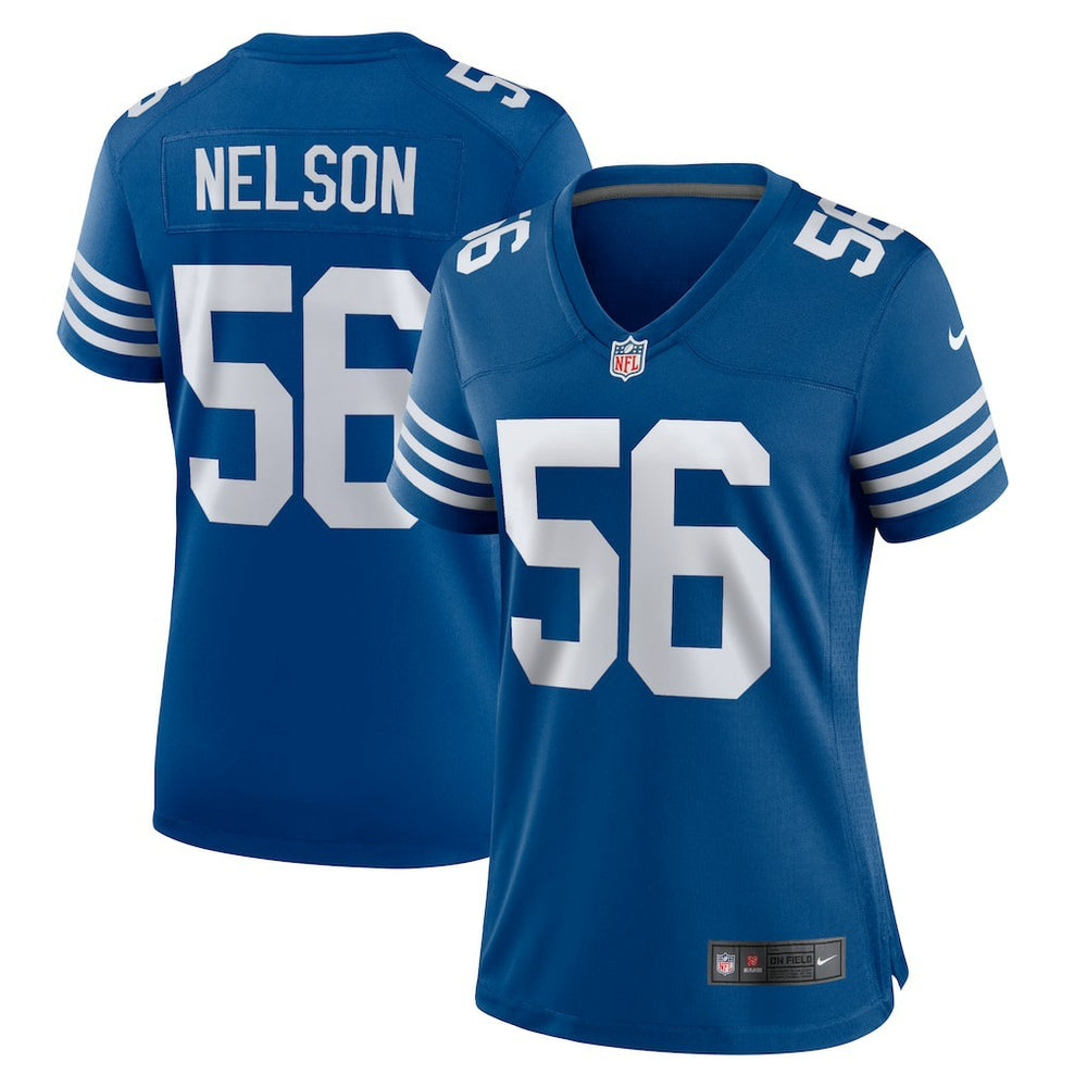 Quenton Nelson Indianapolis Colts Women's Alternate Game Jersey Royal - Nike