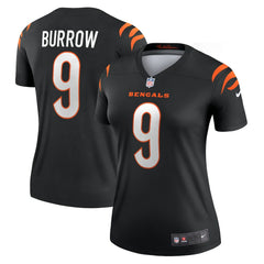 Joe Burrow Cincinnati Bengals Women's Legend Player Performance Top Black - Nike