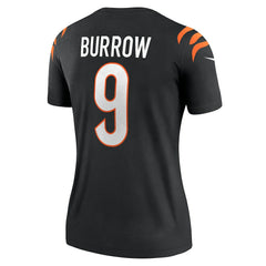 Joe Burrow Cincinnati Bengals Women's Legend Player Performance Top Black - Nike