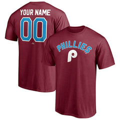 Philadelphia Phillies Cooperstown Winning Streak Alternate Personalized Name & Number T-Shirt for sale