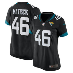 Ross Matiscik Jacksonville Jaguars Women's Game Jersey Black - Nike
