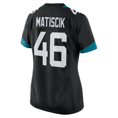 Ross Matiscik Jacksonville Jaguars Women's Game Jersey Black - Nike