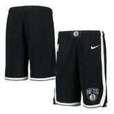 Nike - Brooklyn Nets Youth 2020/21 Swingman Performance Shorts - Icon Edition - Black
