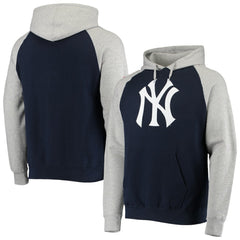 New York Yankees Stitches Raglan Pullover Hoodie Clearance
