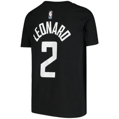 NBA - Kawhi Leonard LA Clippers Jordan Brand Youth Statement Edition Name & Number T-Shirt - Black