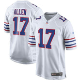 Josh Allen Buffalo Bills Alternate Game Player Jersey White - Nike