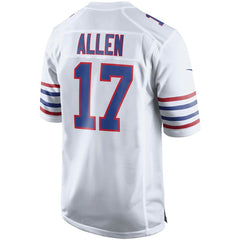 Josh Allen Buffalo Bills Alternate Game Player Jersey White - Nike