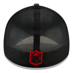 Atlanta Falcons New Era 2021 NFL Draft Trucker 39THIRTY Flex Hat Graphite/Black - NFL