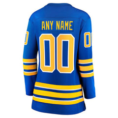 Buffalo Sabres - Fanatics Women's Home Breakaway Custom Jersey Royal
