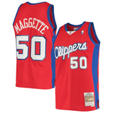 Mitchell & Ness - Corey Maggette LA Clippers 2000/01 Hardwood Classics Swingman Jersey - Red