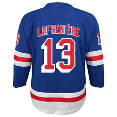 Alexis Lafreniere New York Rangers Youth Home Replica Player Jersey Blue