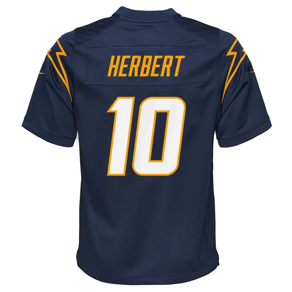 Justin Herbert Los Angeles Chargers Youth Game Jersey - Navy | NFL Jerseys