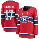 Josh Anderson Montreal Canadiens - Fanatics Women's Breakaway Player Jersey Red