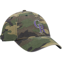 Colorado Rockies '47 Team Clean Up Adjustable Hat Lifestyle