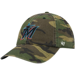 Miami Marlins '47 Team Clean Up Adjustable Hat Clearance