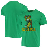 NBA - Boston Celtics Homage NBA x Grateful Dead Tri-Blend T-Shirt - Kelly Green