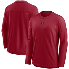 Tampa Bay Buccaneers Sideline Team Performance Pullover Sweatshirt Red - Nike