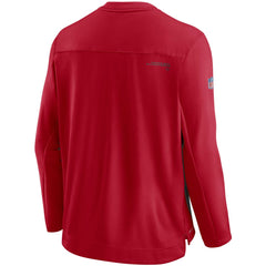 Tampa Bay Buccaneers Sideline Team Performance Pullover Sweatshirt Red - Nike